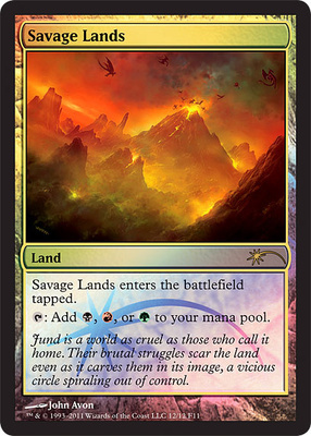 (Promo-FNM)Savage Lands/野蛮な地